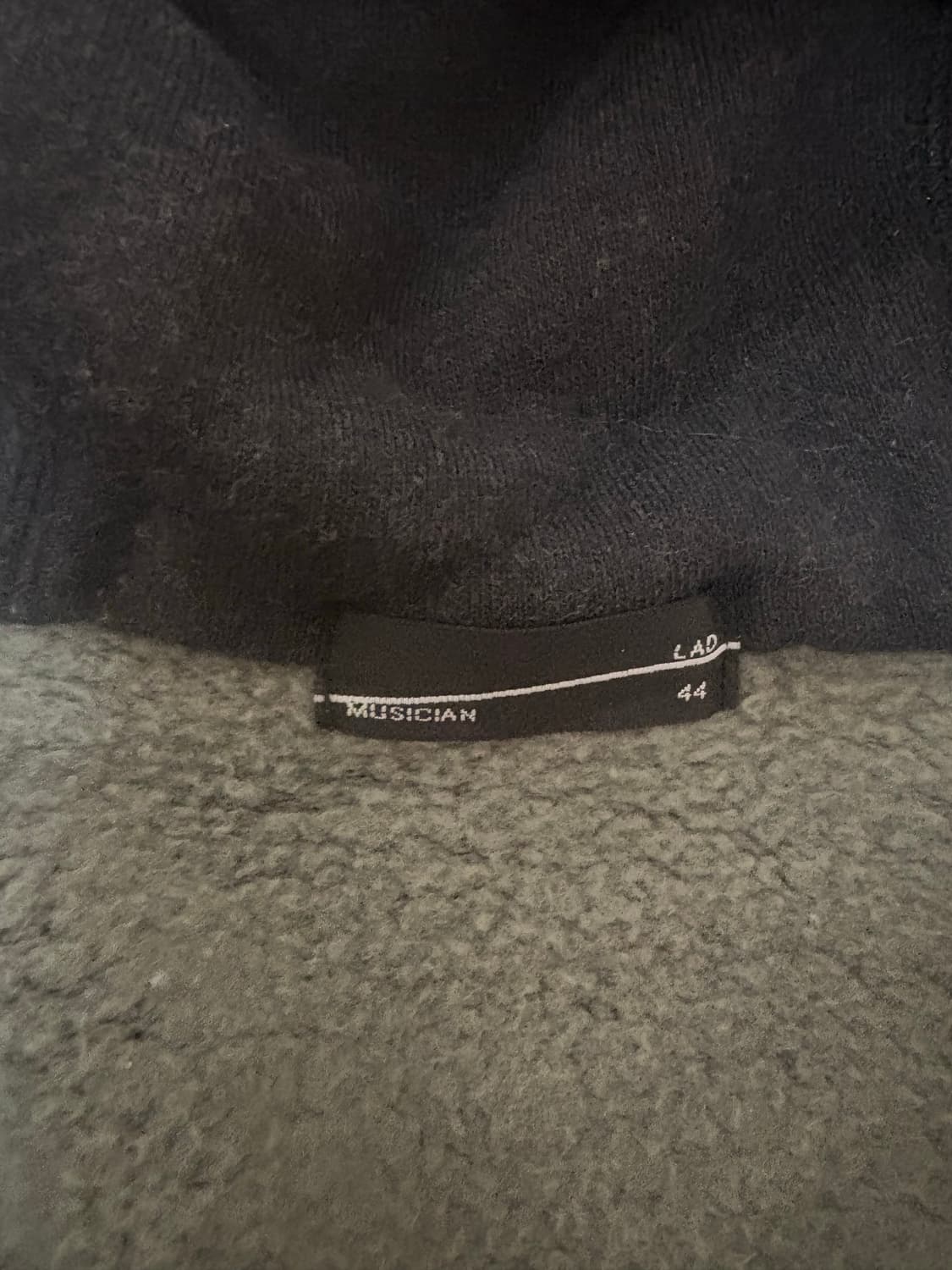 Lad musician 라드뮤지션 사선 하이넥 후드집업 44size 상품이미지3