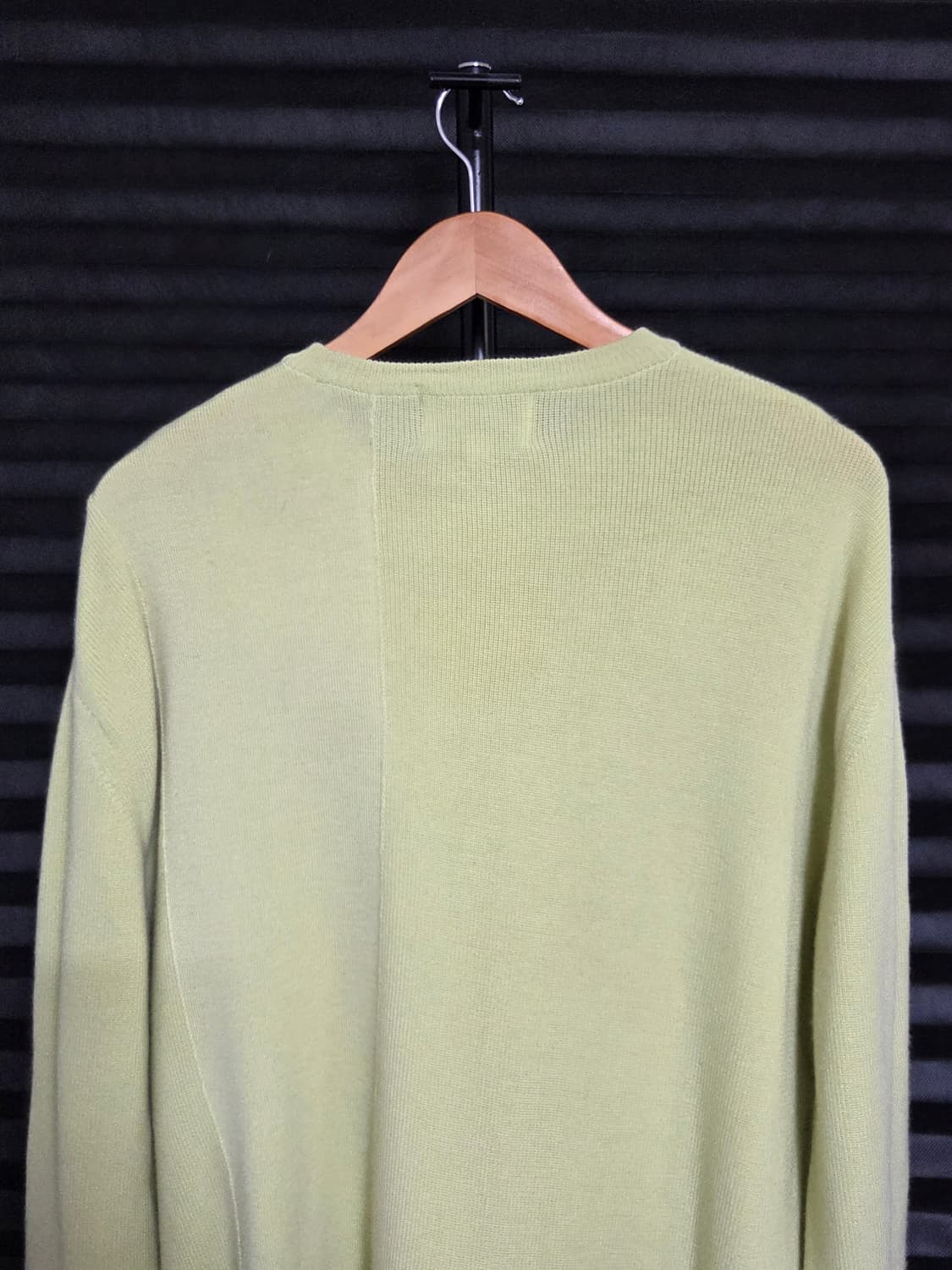 (정품) [솔리드옴므] 비대칭 슬릿 포켓 울 니트 | 00134 상품이미지6