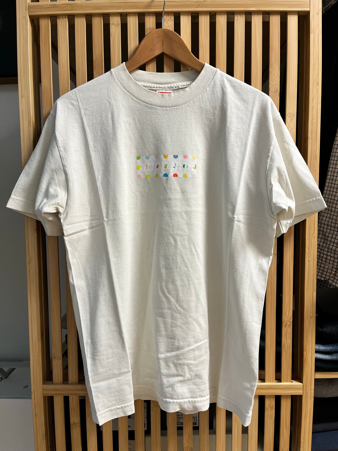 슈프림 데미안 허스트 박스로고 티셔츠 상품이미지1