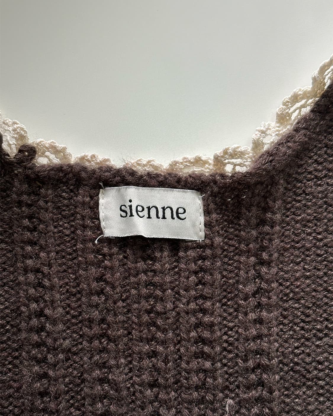 레이스 나시 니트 상품이미지4