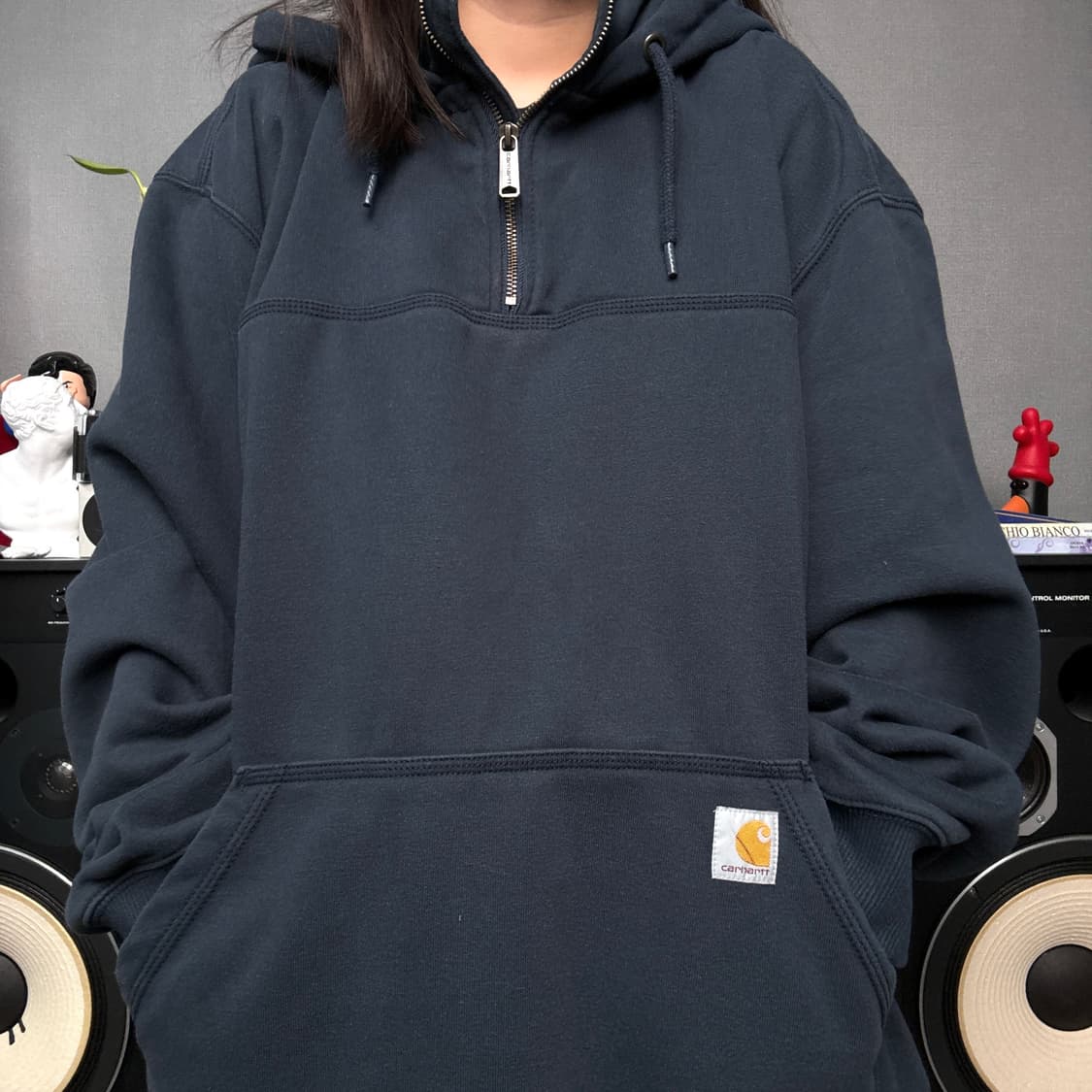 칼하트 레인디펜더 반집업후드 상품이미지1