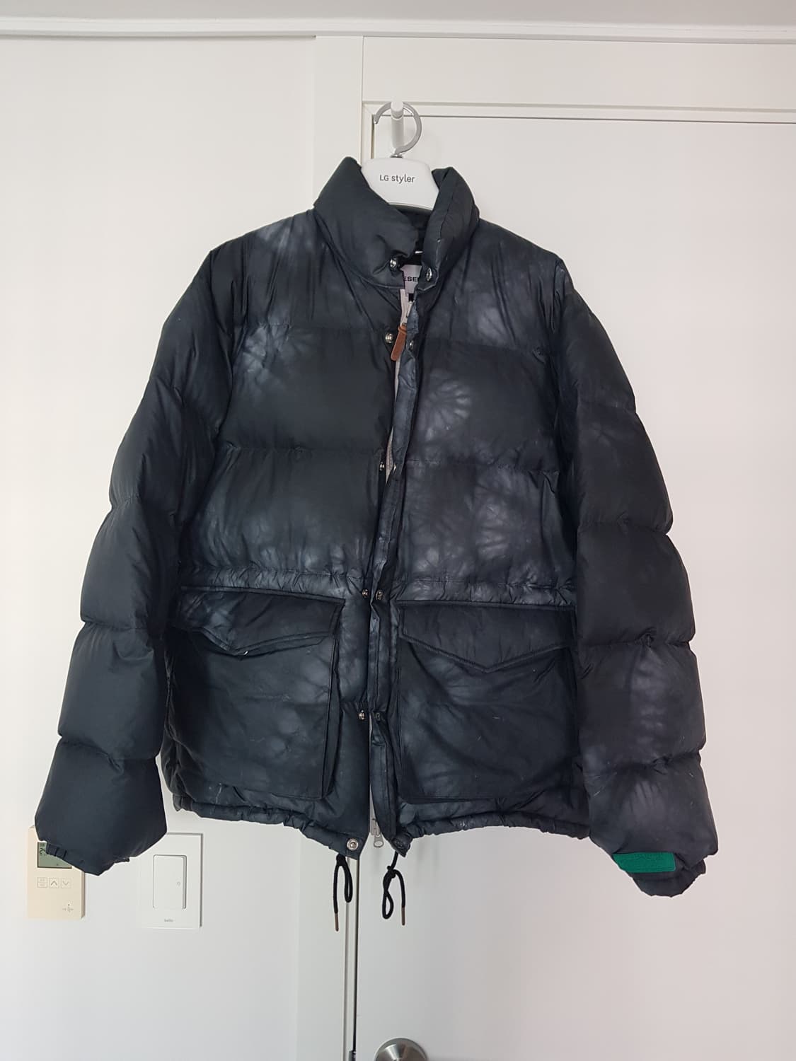 [L] 예스아이씨 타이다이 덕다운 패딩 상품이미지1