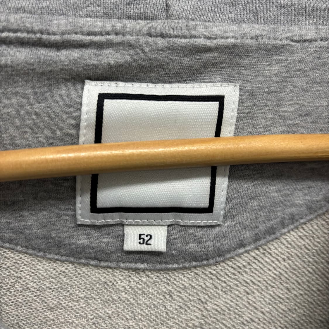 [52]우영미 백로고 후드집업 상품이미지3