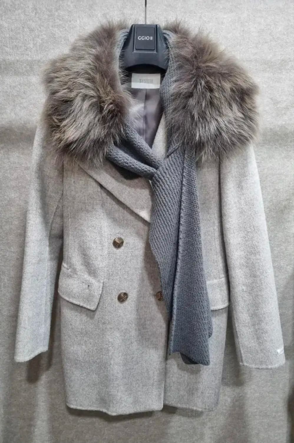 여성 66size 시스템 코트 한섬 상품이미지3