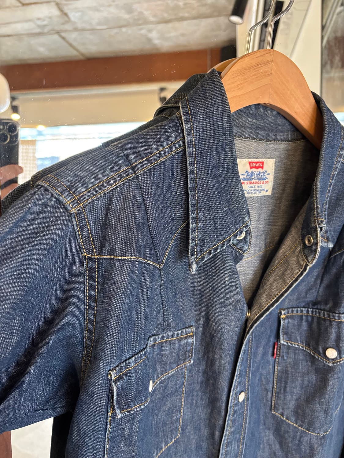 리바이스 데님 셔츠 상품이미지5