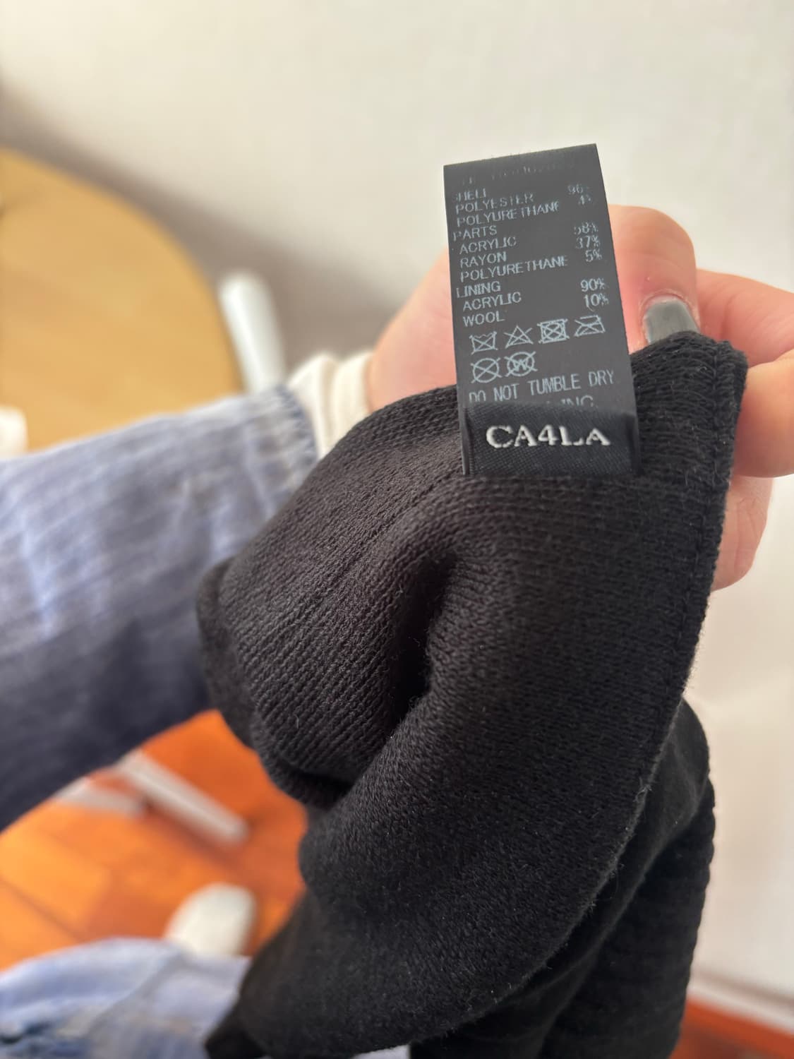 Ca4la 드레이프 와이어 니트 캡 상품이미지5