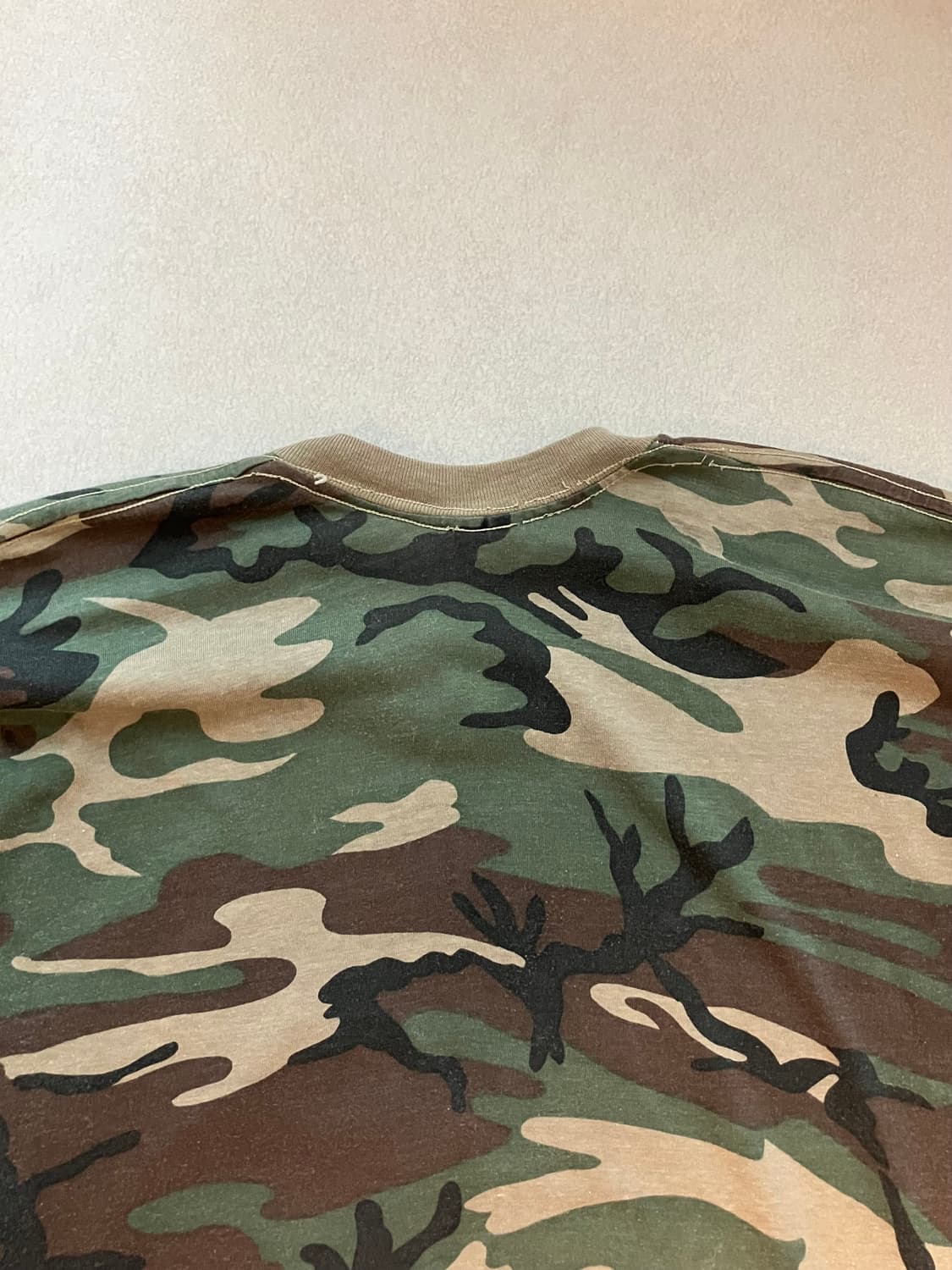 80s woodland camo pocket tee  (USA) 상품이미지6