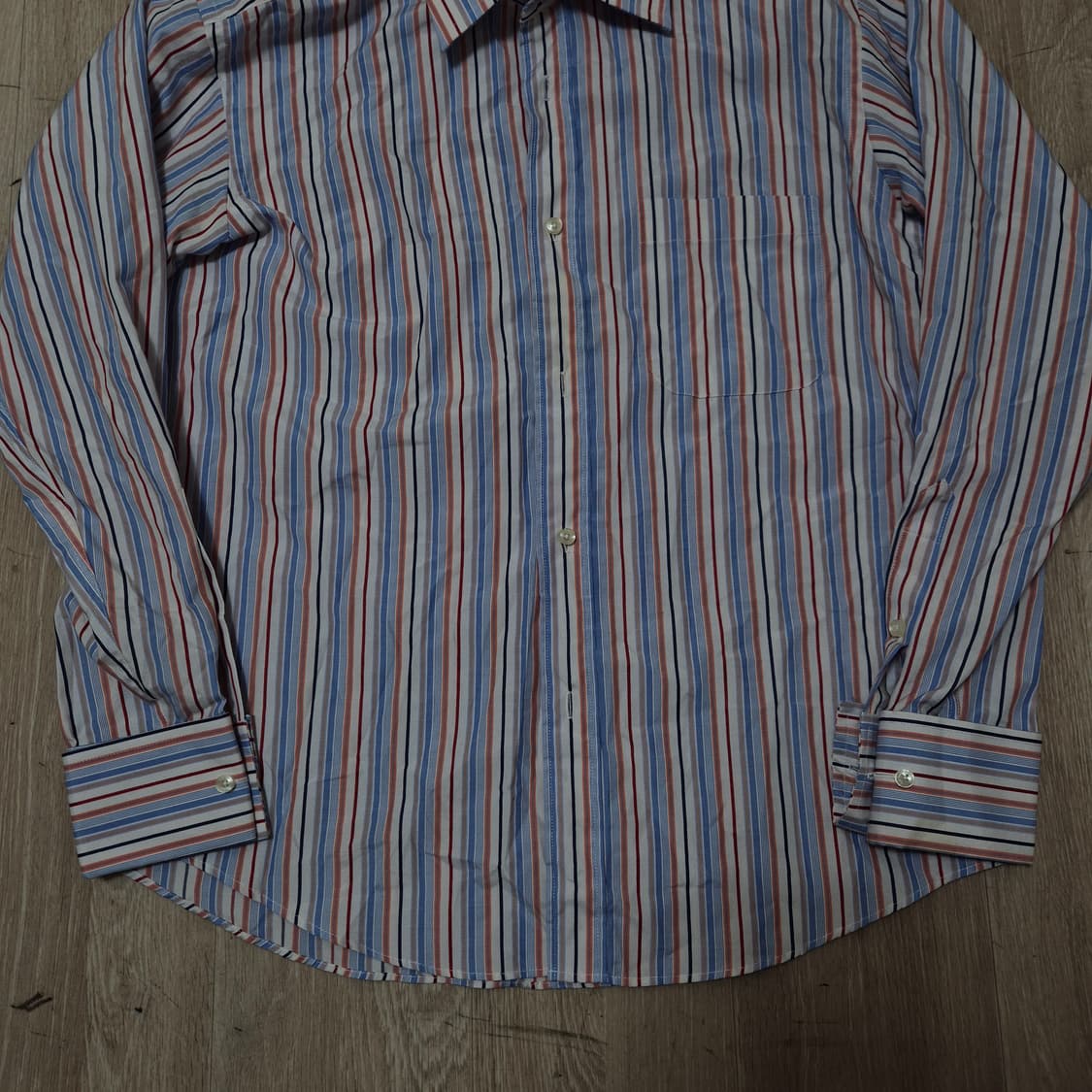 폴스미스 런던 버튼다운 스트라이프 긴팔 셔츠 L(100) 상품이미지3