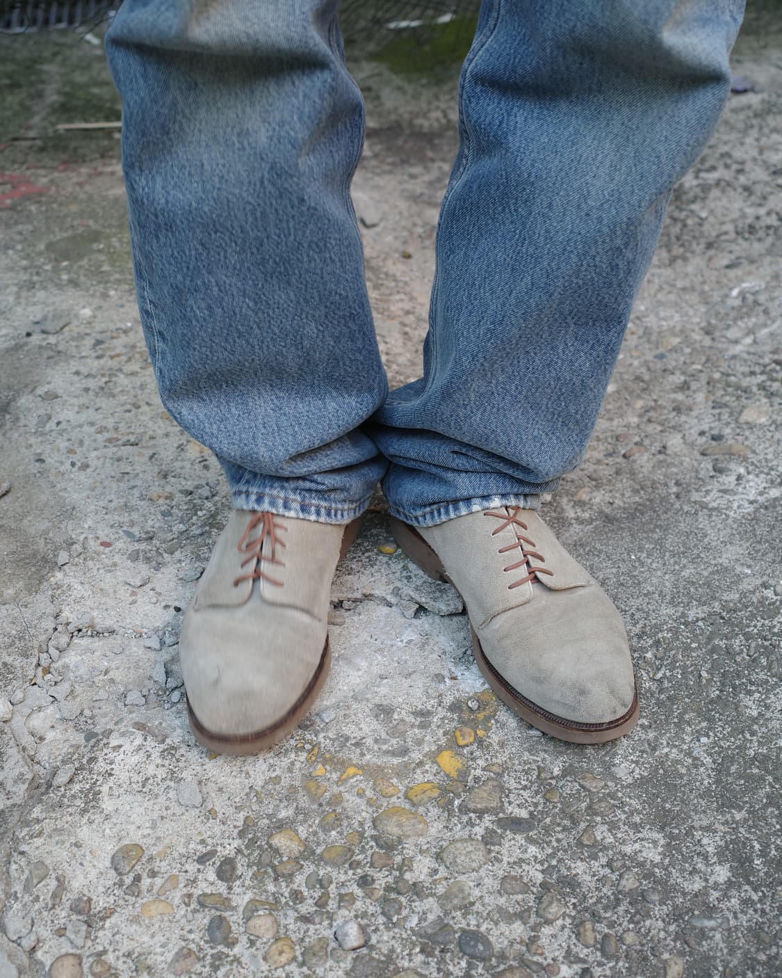 Emporio Armani Suede Derby Shoes 상품이미지1