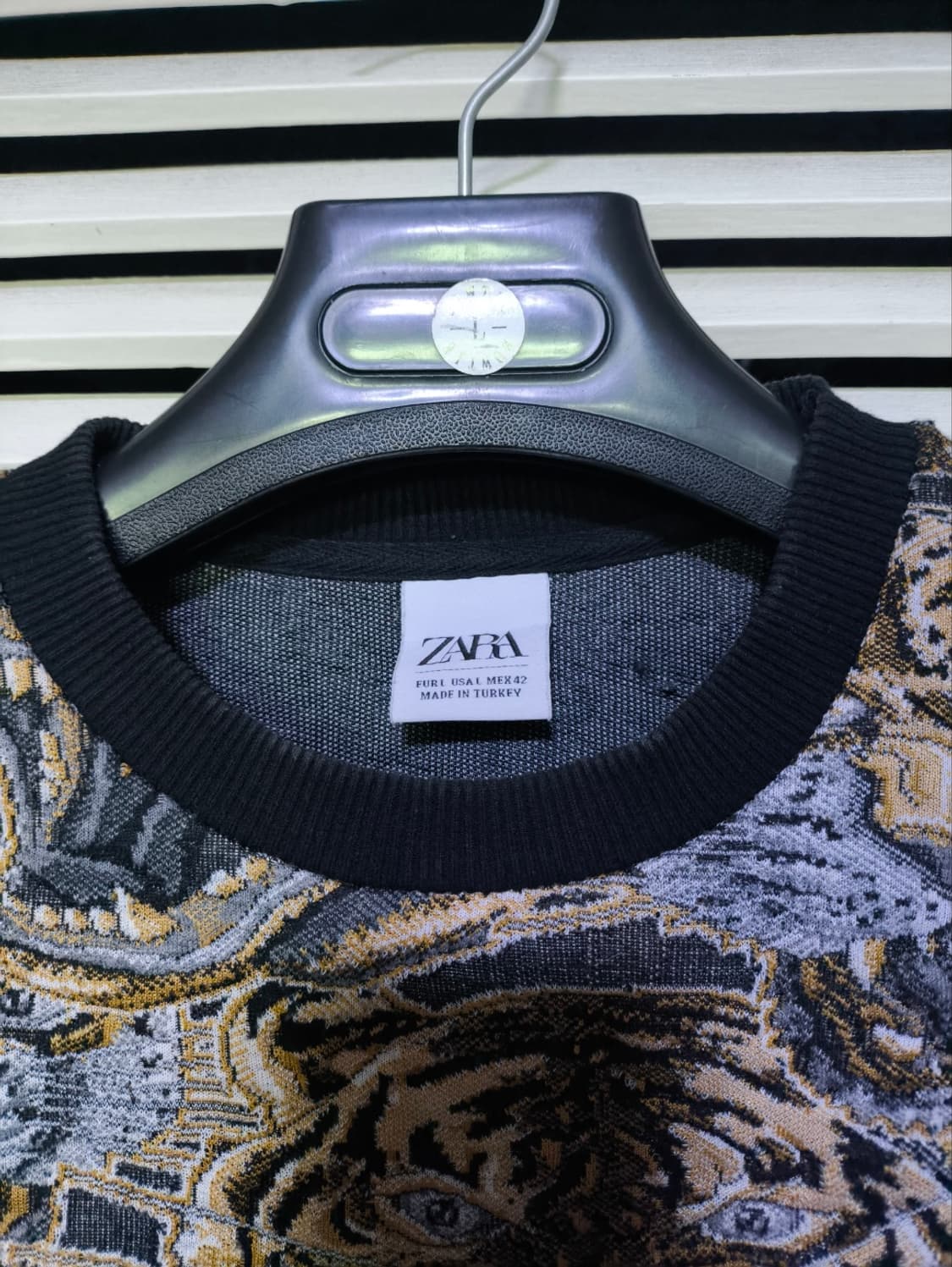 USA L 자라 타이거 크루넥 스웨트 맨투맨 상품이미지2