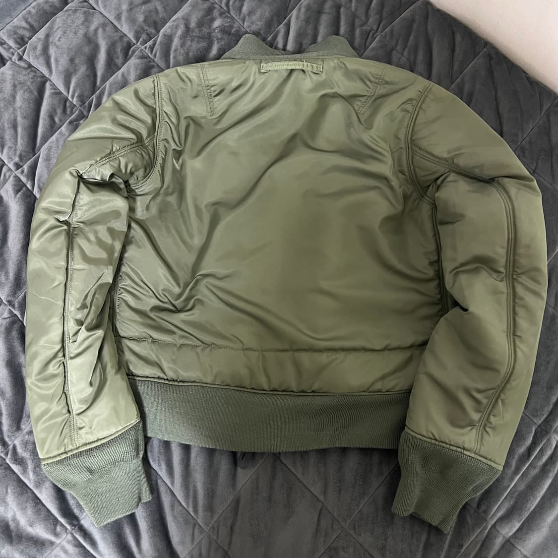 알파인더스트리 MA-1 카키 상품이미지7