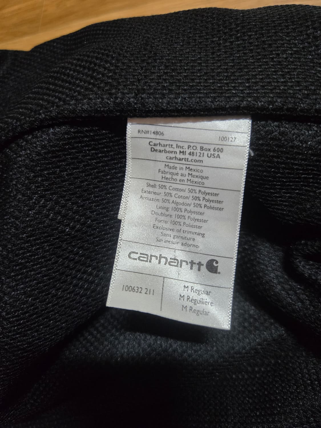 칼하트 써멀 브라운 후드집업 상품이미지6