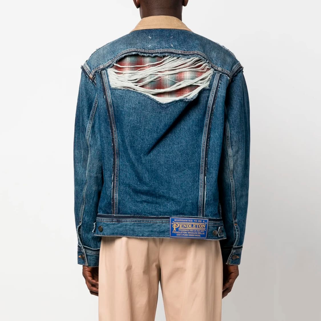 마르지엘라 x 펜들턴 데님 자켓 상품이미지4