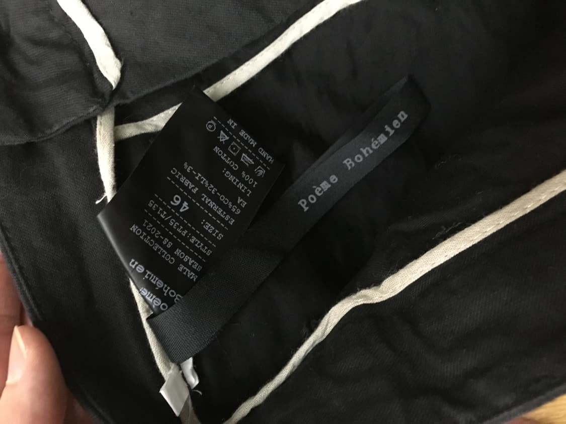 Poeme bohemien cotton linen pants 상품이미지6