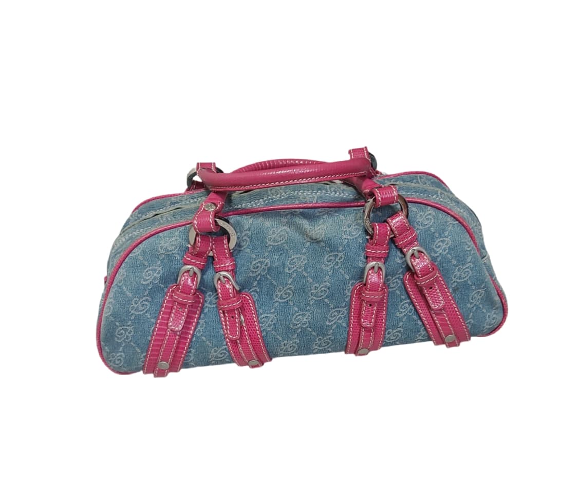 Blue marlin y2k Denim Vintage 2way Bag 상품이미지1