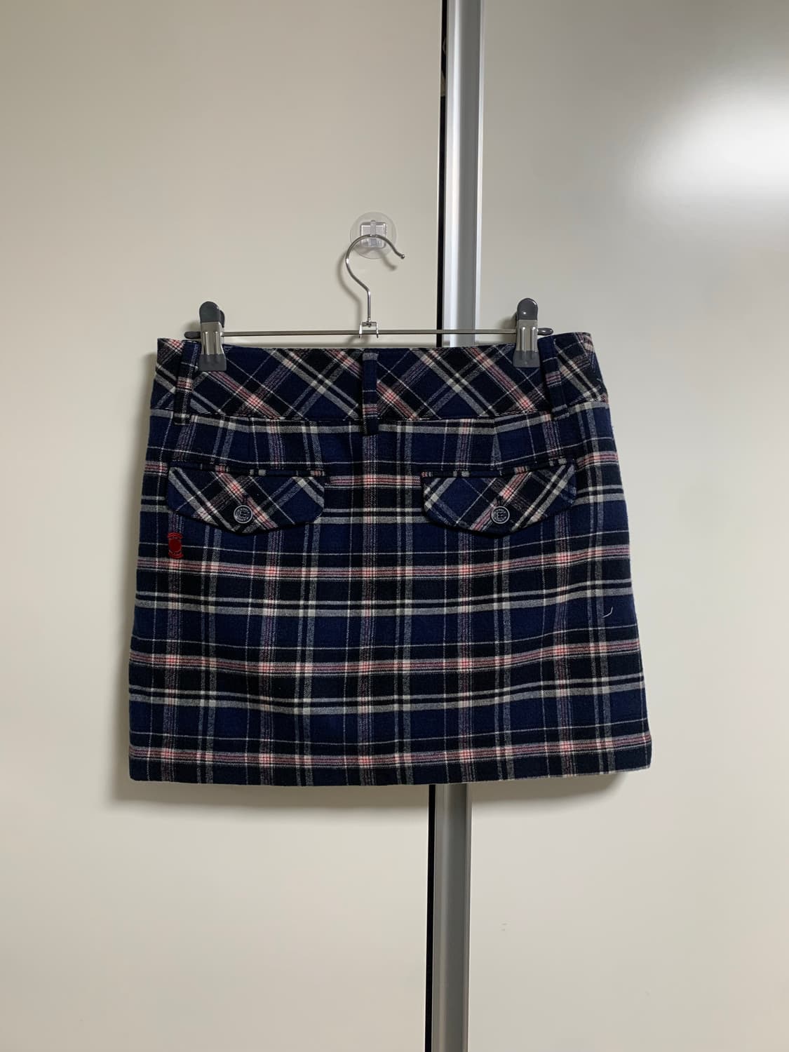 클루리스st 체크 네이브 미니 스커트 상품이미지2