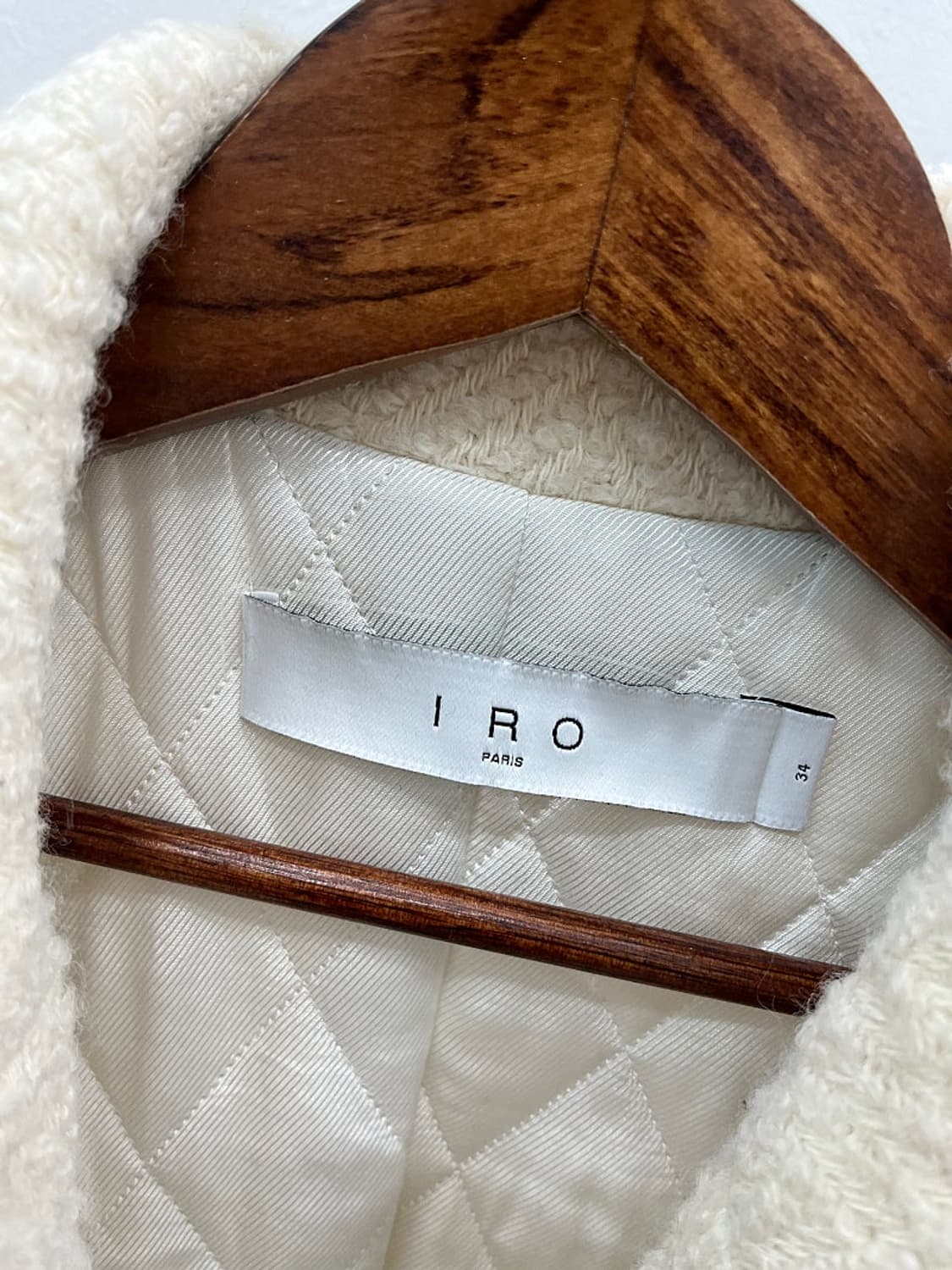 여) 이로 아이보리 트위드자켓  상품이미지5