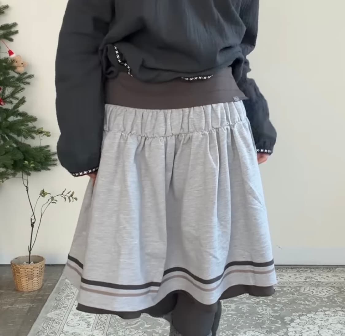 coyseio x blythe shirring skirt 상품이미지2