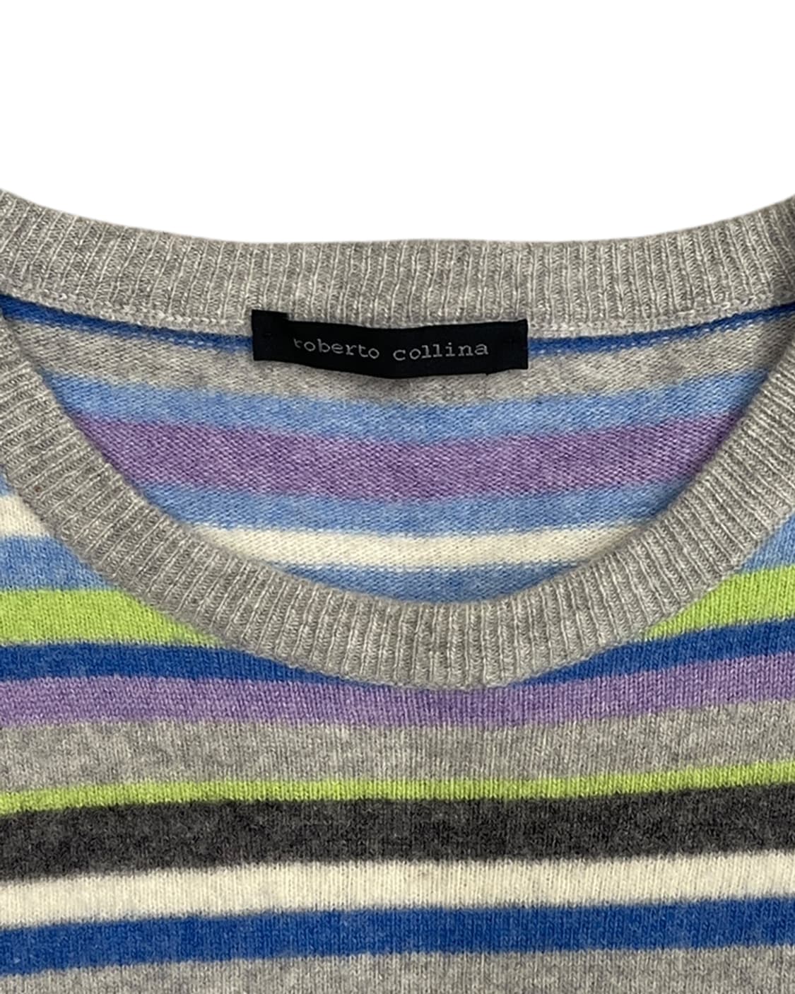 로베르토 콜리나 멀티 컬러 스트라이프 스웨터 상품이미지8