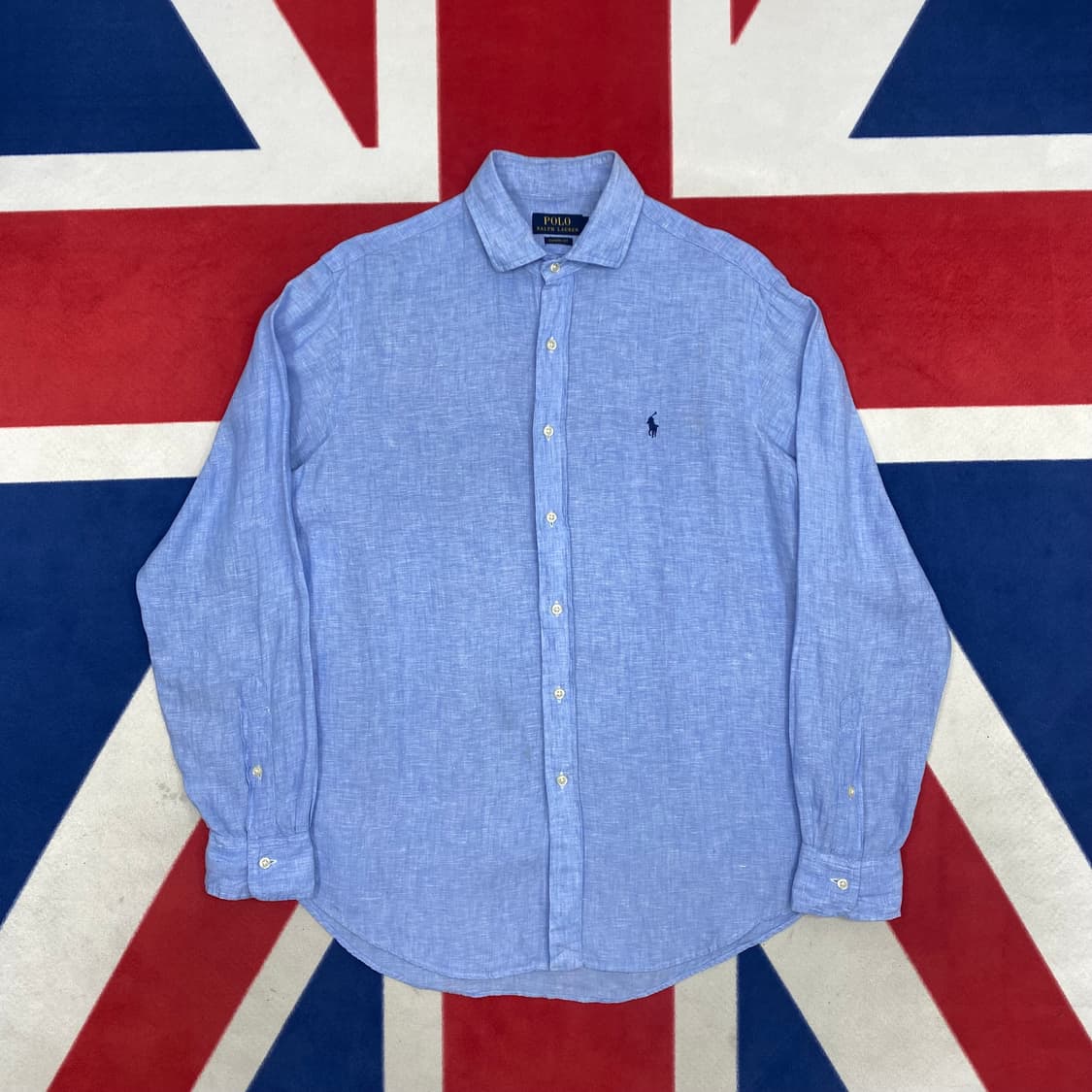 폴로 린넨셔츠 M 실측 L -XL  상품이미지1