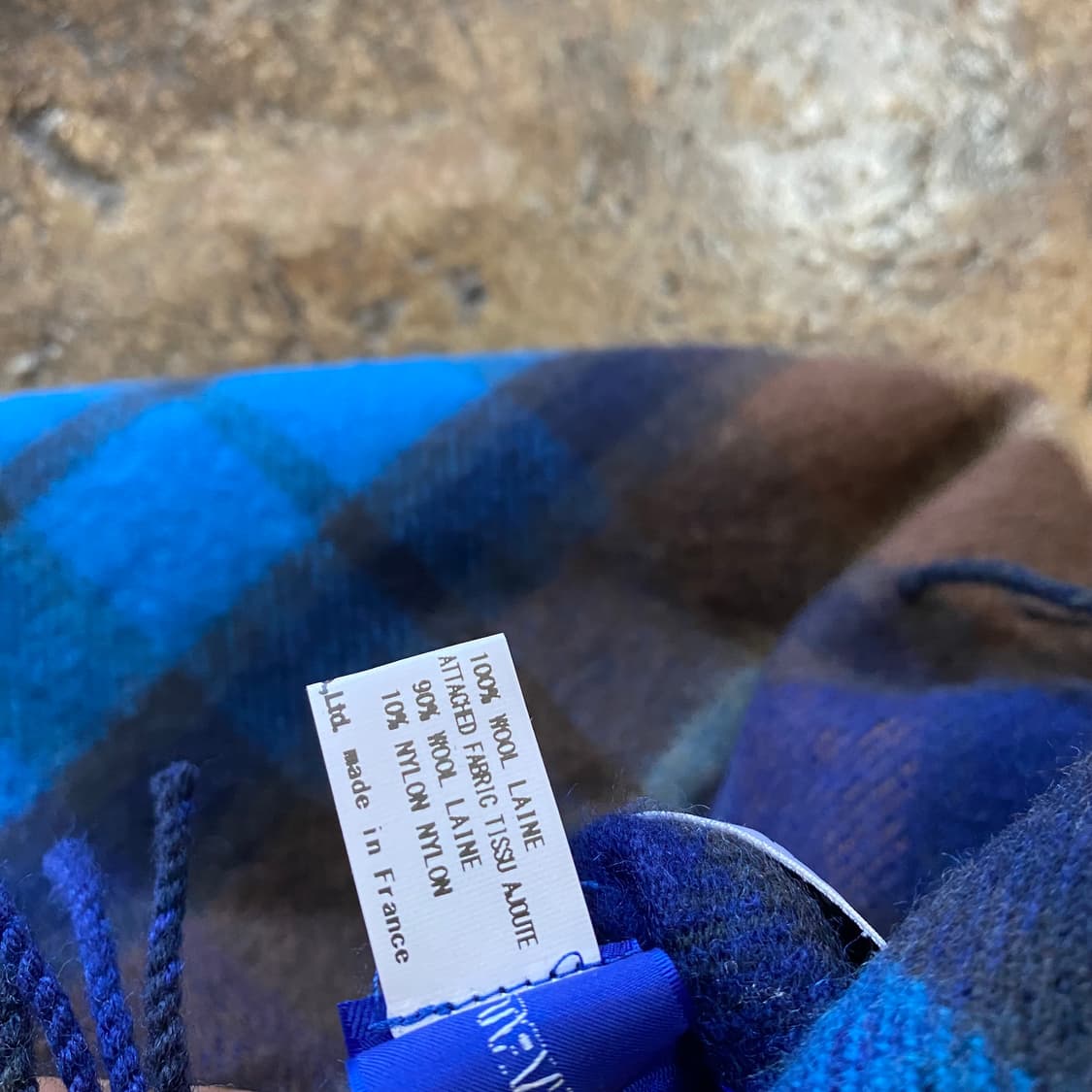 꼼데가르송 x lochcarron 머플러 상품이미지7