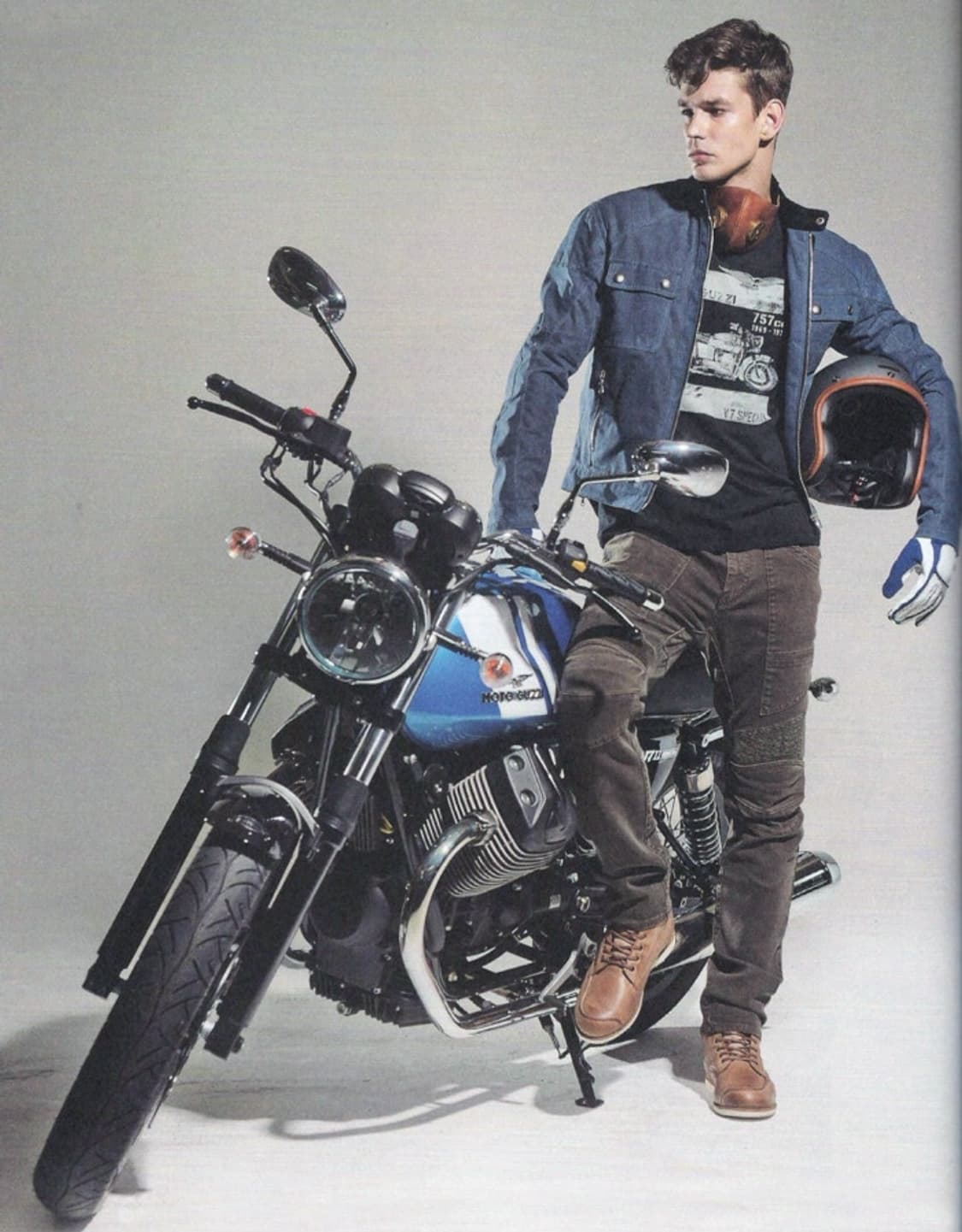 Morunge Triton Biker Wax Jacket 상품이미지2