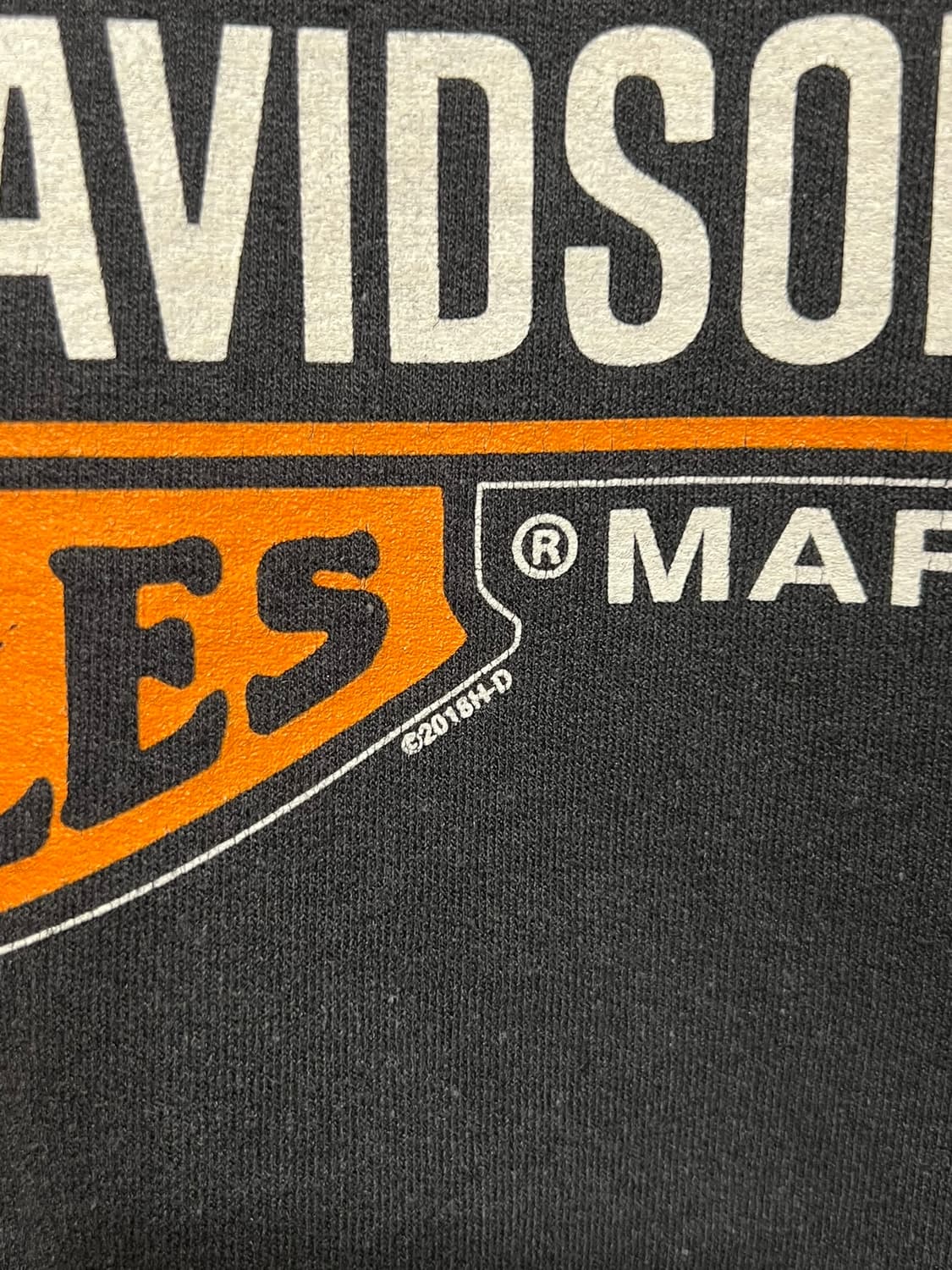 [L] 할리데이비슨 SLIVER EAGLE 맨투맨 블랙 스웨트셔츠 상품이미지6