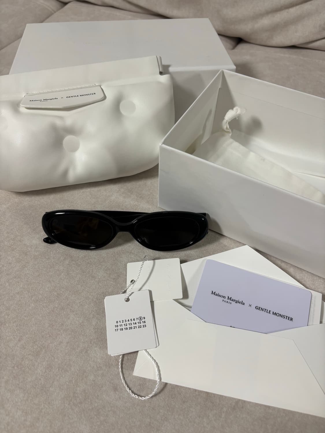 마르지엘라x젠틀몬스터 선글라스 MM206 블랙 상품이미지2