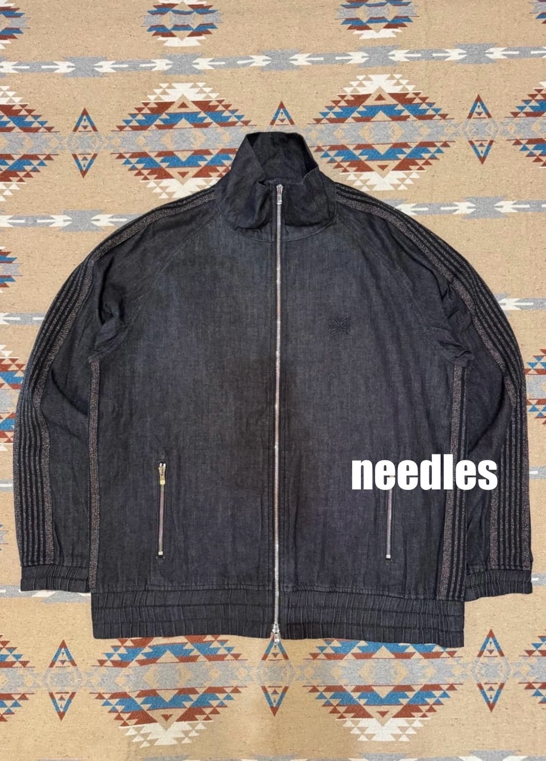 [XXL] 니들스 x 누비앙 익스크루시브 8oz 데님 트랙자켓 상품이미지1