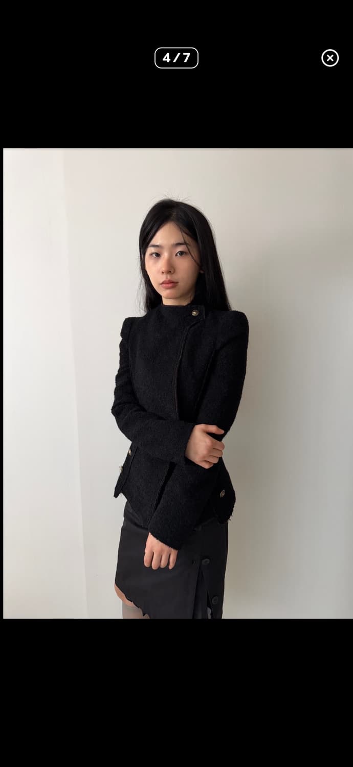 시스템 한섬 브랜드 울 자켓 상품이미지4