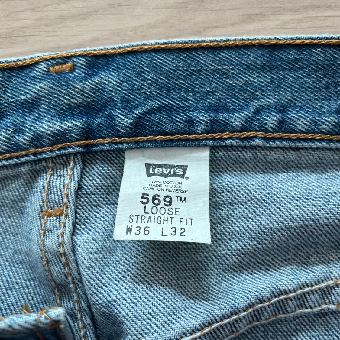 [36X32] 빈티지 usa 리바이스 569 상품이미지2