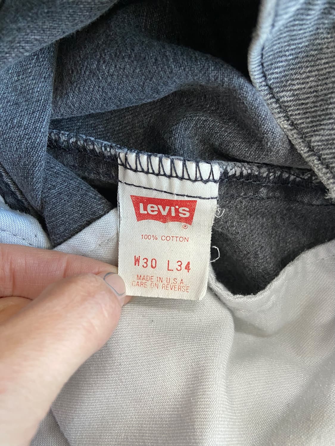 90's 리바이스 550 컷오프 쇼츠 [039] 상품이미지6