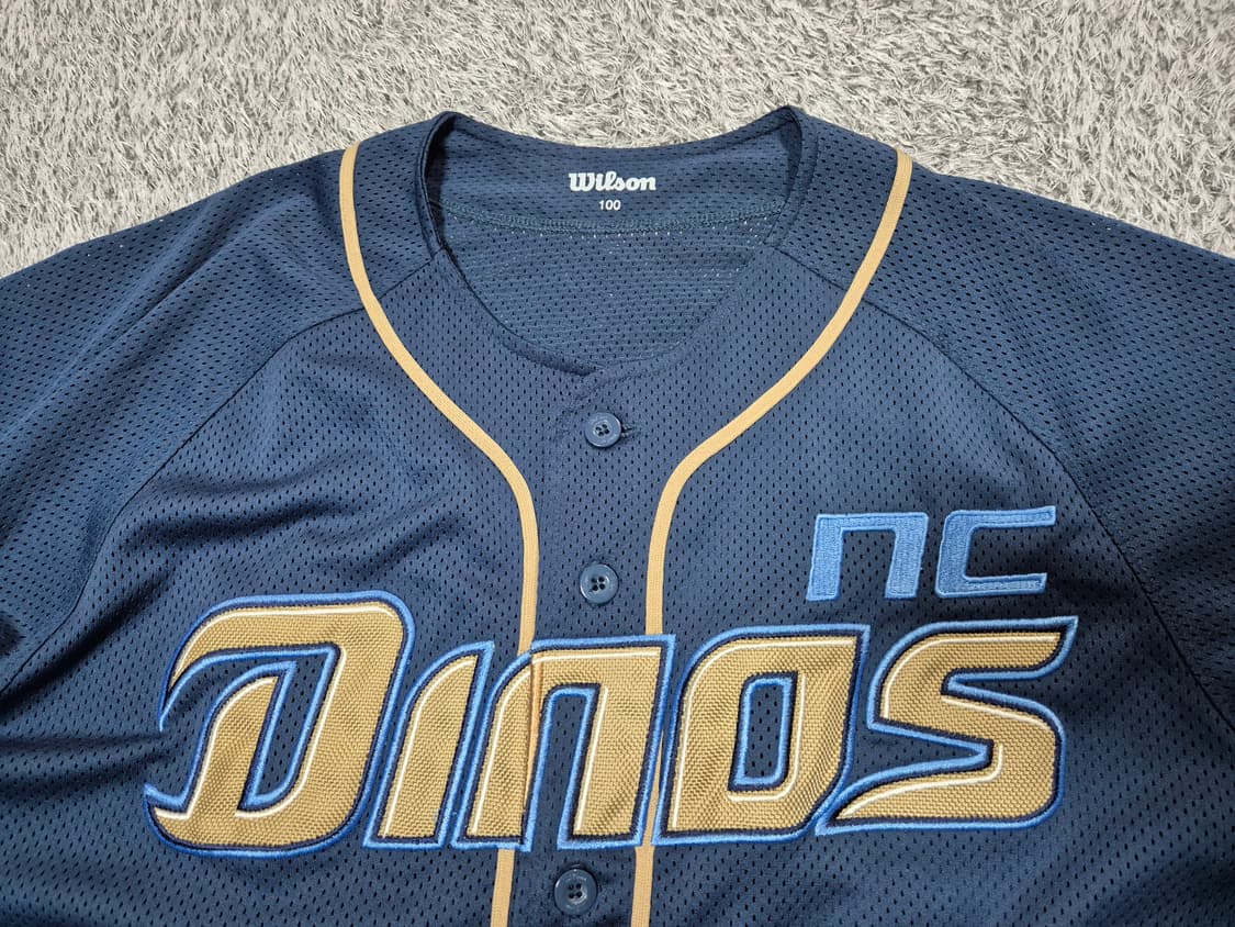윌슨 NC다이노스 유니폼 노마킹 100 상품이미지2