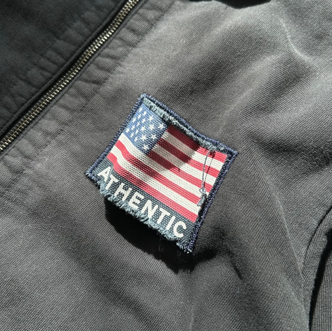 Jeep 성조기 스웻 빈티지 집업 상품이미지6