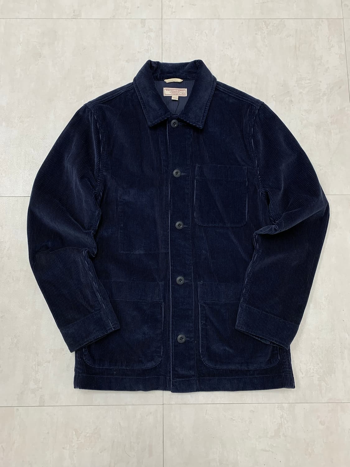 Wallace& Barnes 네이비 코듀로이 자켓 #139 상품이미지1