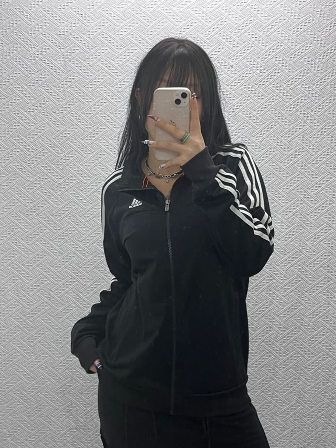 아디다스 오리지널 올드스쿨 빈티지 삼선 져지 집업 95 C07600 상품이미지2