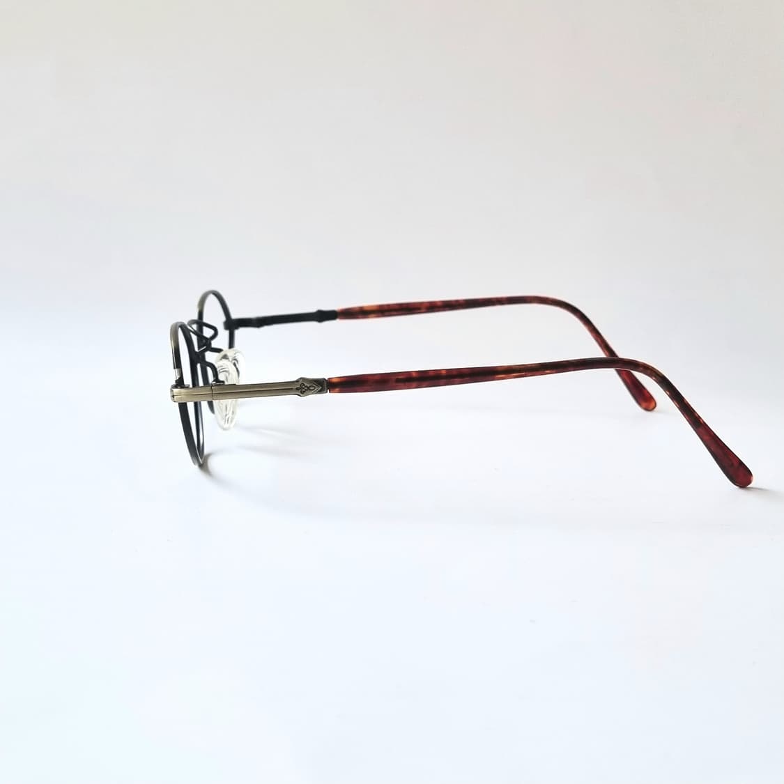 진열상품  오벌 빅사이즈  엔틱 안경테 132 상품이미지3