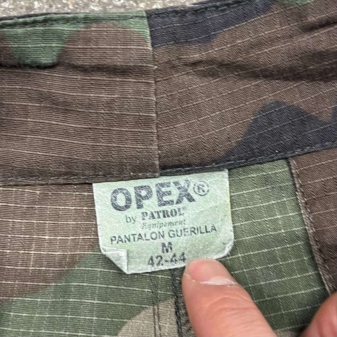 프랑스군 밀리터리 팬츠(34“) 상품이미지9