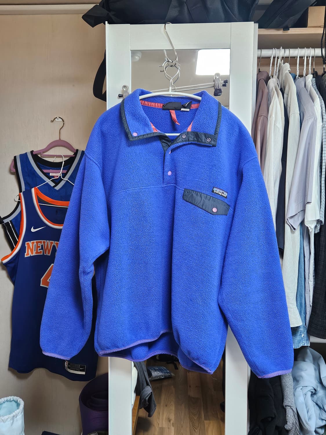 파타고니아) 90s usa 신칠라 스냅티 L 상품이미지3