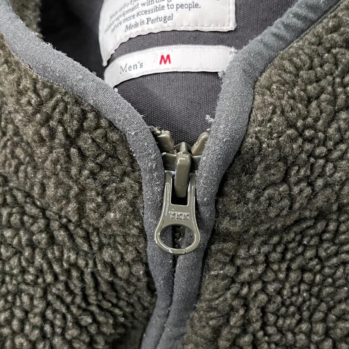 [정품/M] 피엘라벤 플리스 자켓 다크올리브 b10 상품이미지7