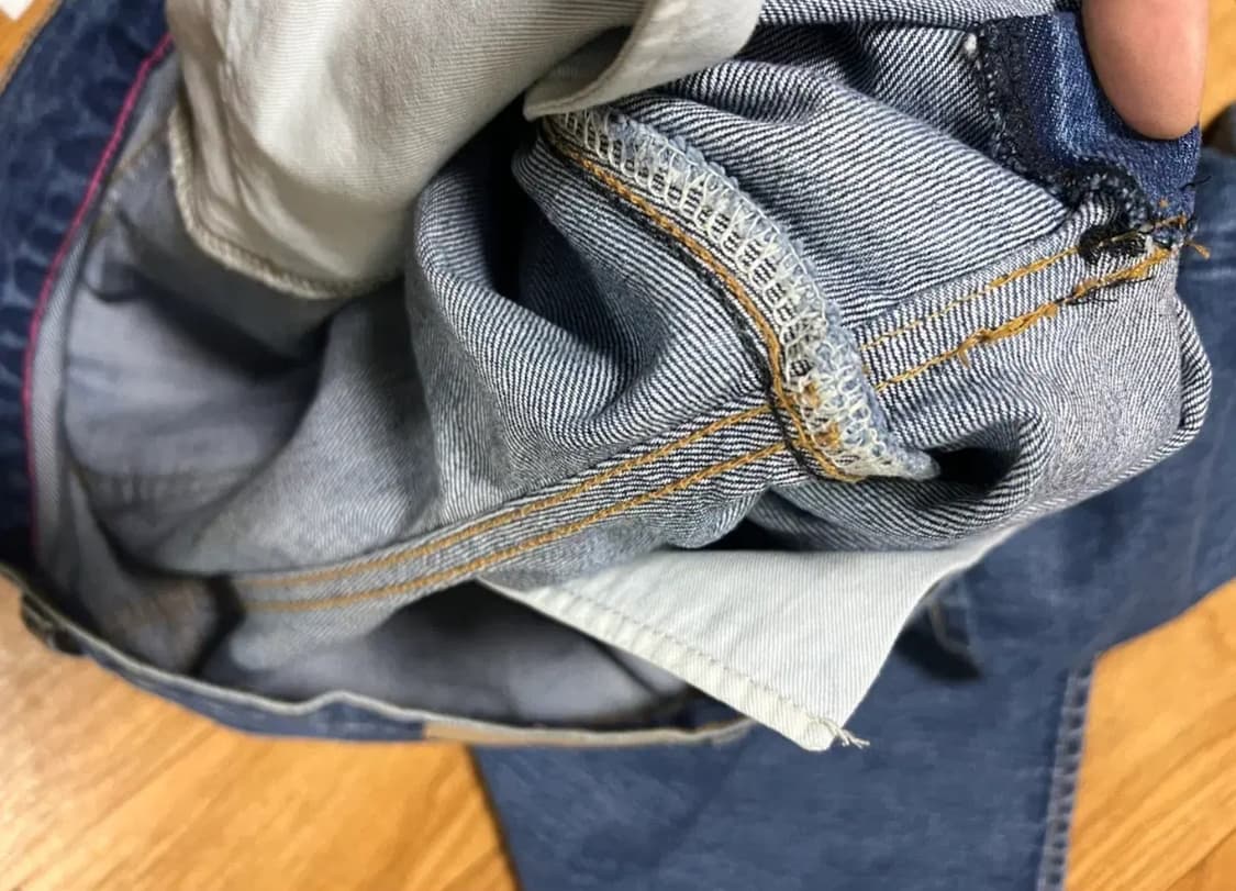 오디너리핏 엥클핏 데님 32팝니다 상품이미지5