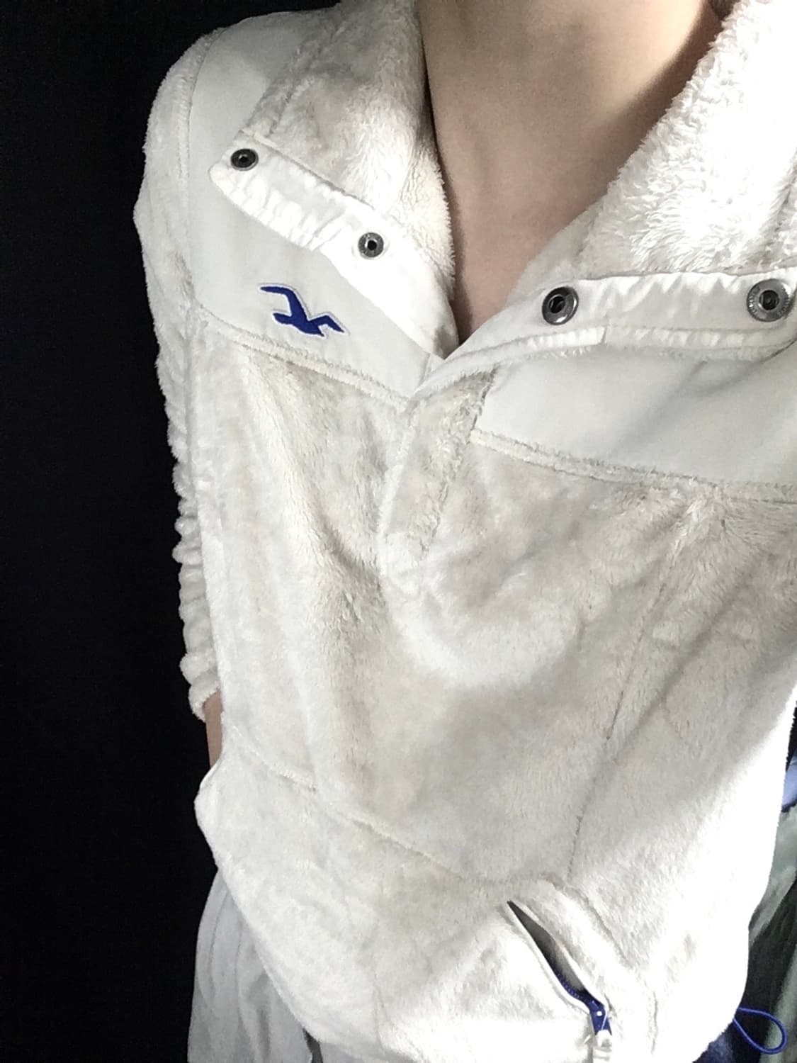 Hollister FLEECE HALF ZIP-UP 상품이미지1