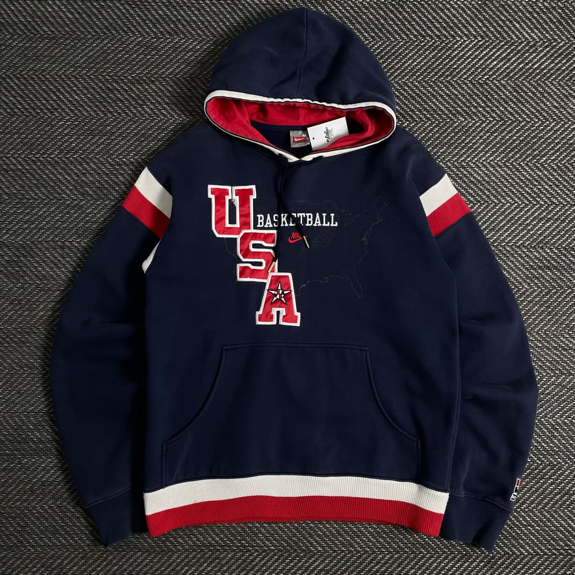 00s 나이키 USA 국대 올드스쿨 후드 티셔츠o 3113 상품이미지1