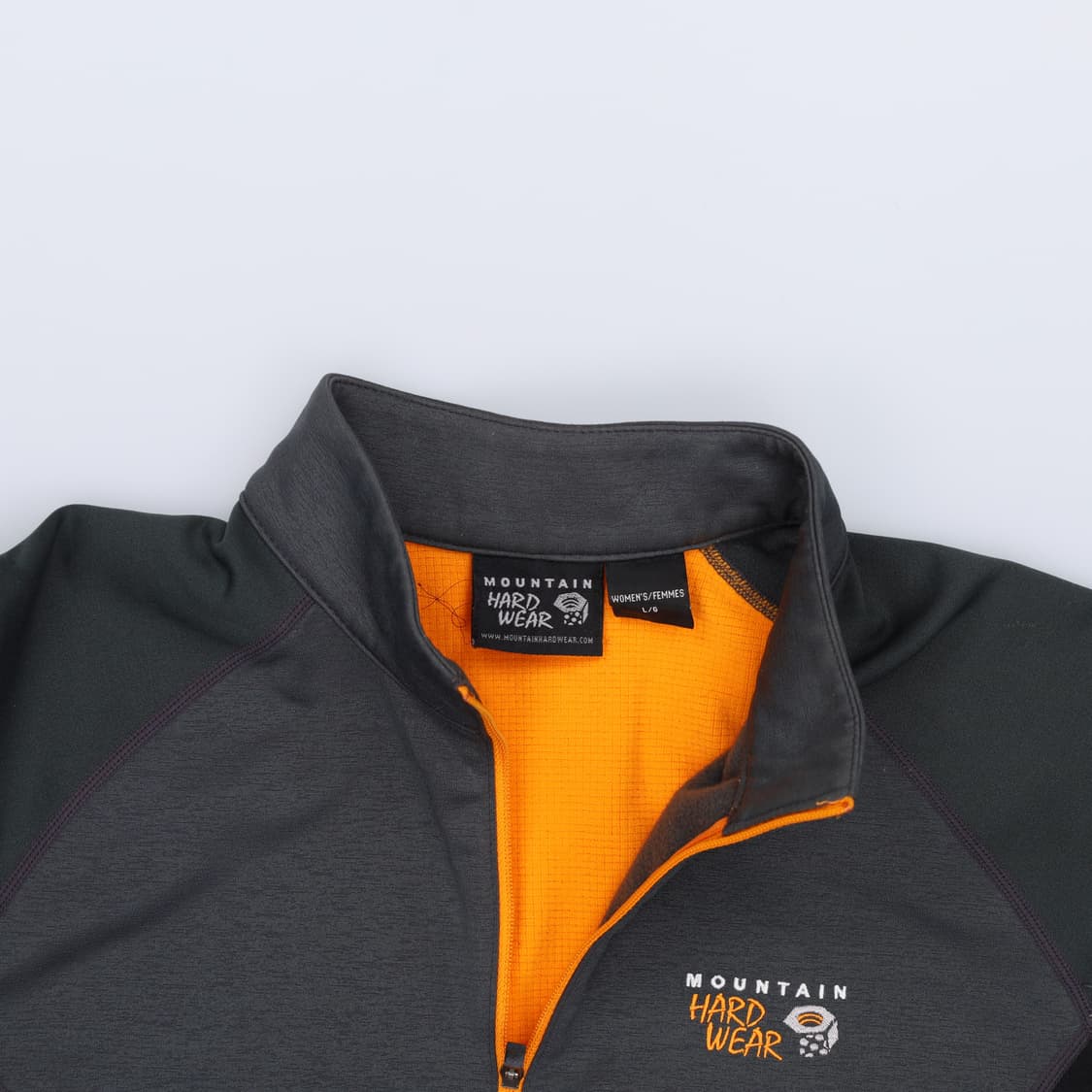 LG 하드웨어 여성 반집업 긴팔티 0123H1 상품이미지3