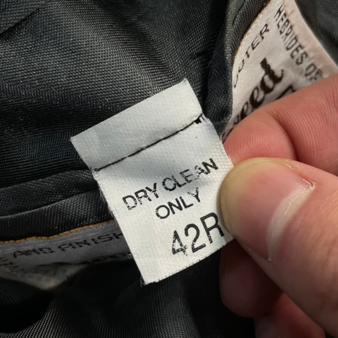 100 해리스트위드 해링본 울 블레이저 자켓 상품이미지5