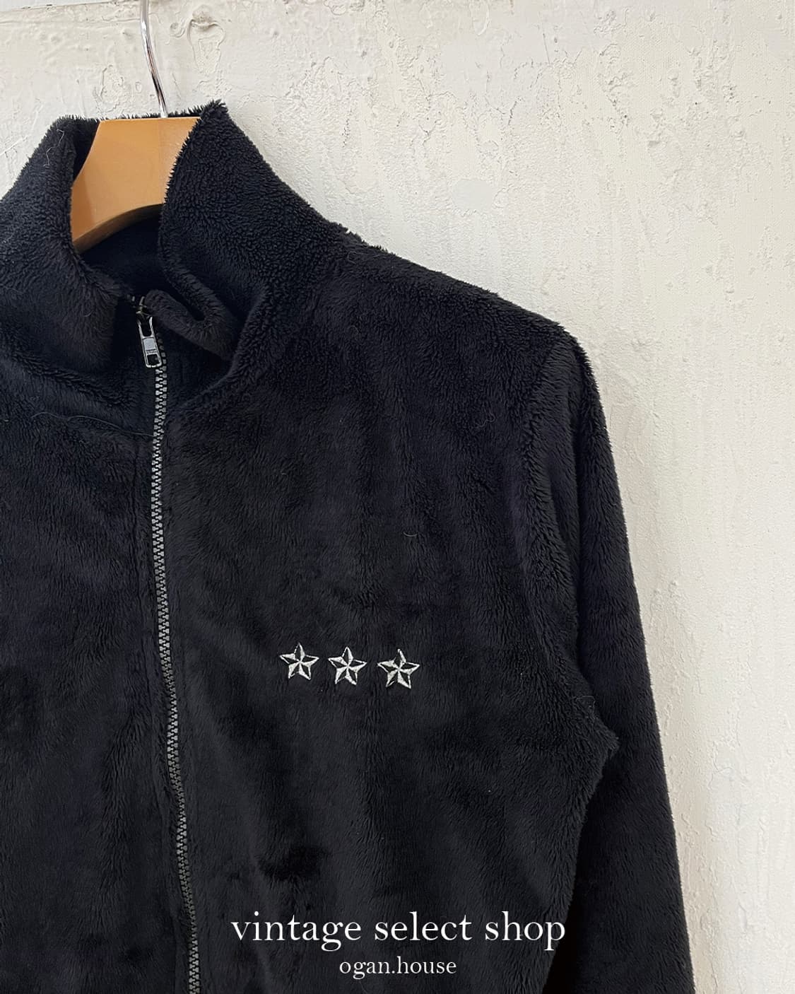 vintage fleece zip-up jacket[BEAMS BOY] 상품이미지5