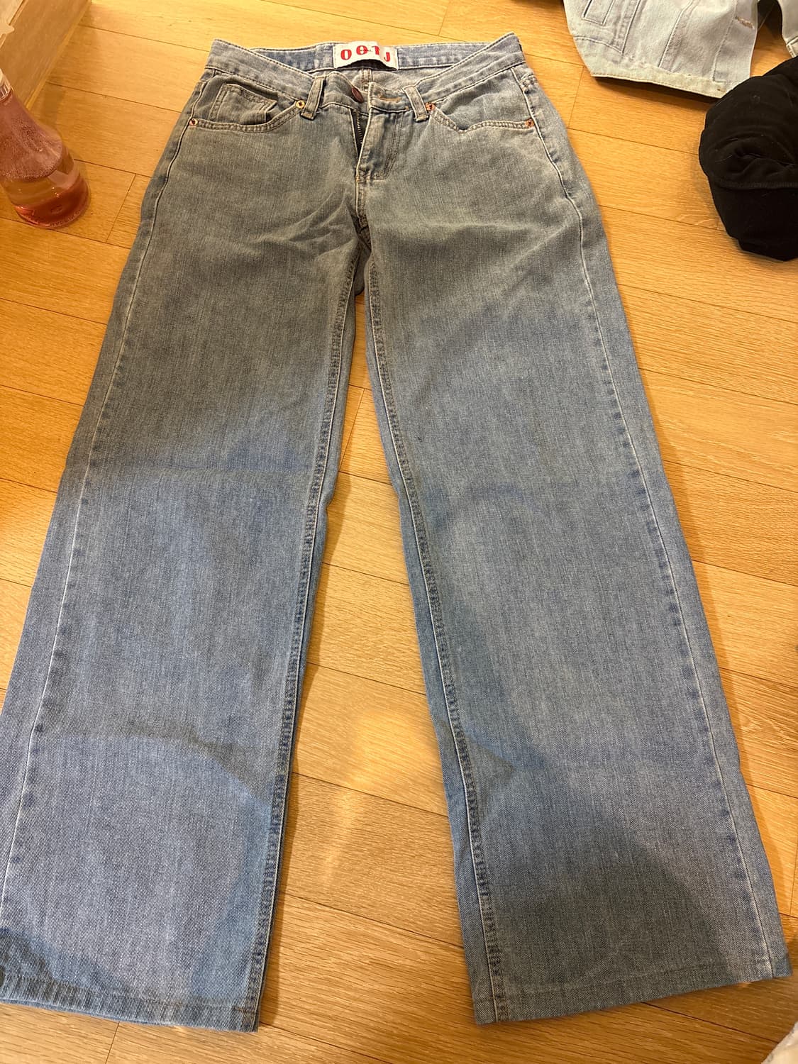 OOTJ 연청 로우라이즈 데님팬츠 상품이미지1