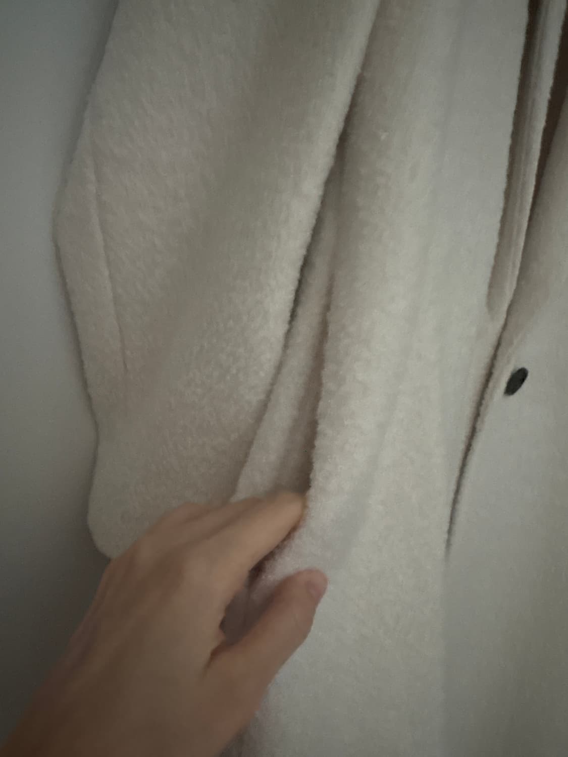 Akro 알파카 울 화이트 코트 상품이미지3