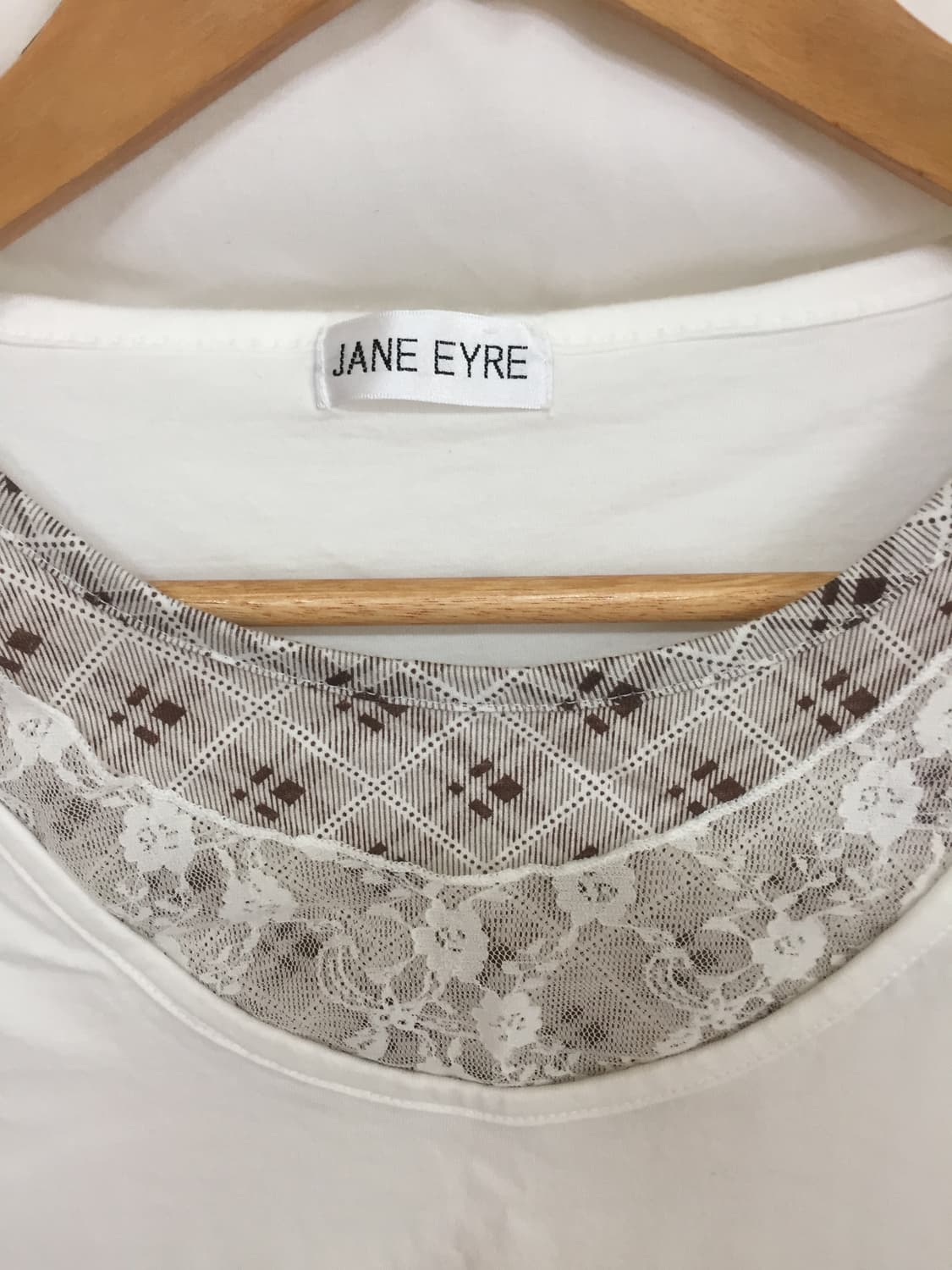 모리걸 레이스 레이어드 티셔츠 상품이미지2