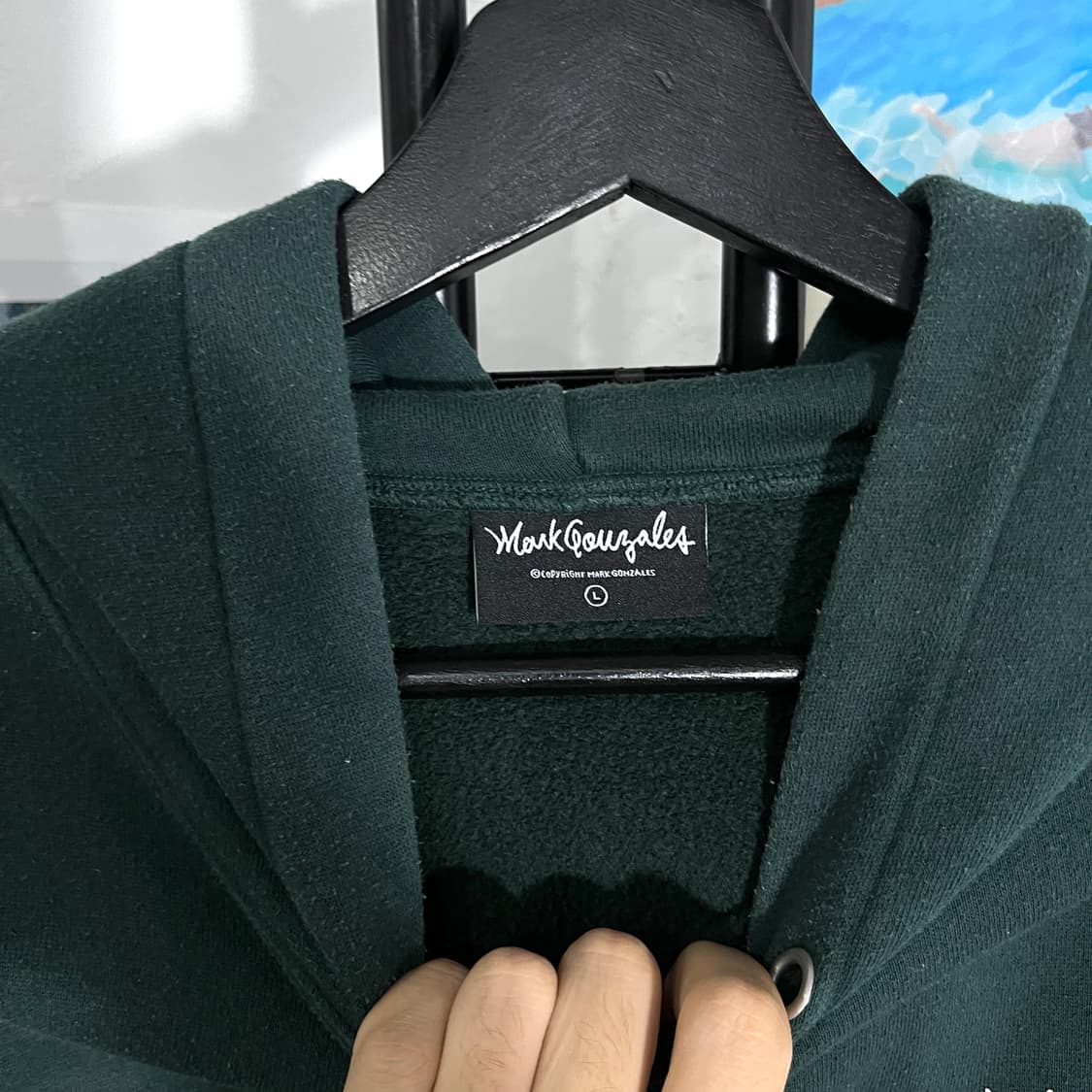 마크곤잘레스 로고 후드티 상품이미지4